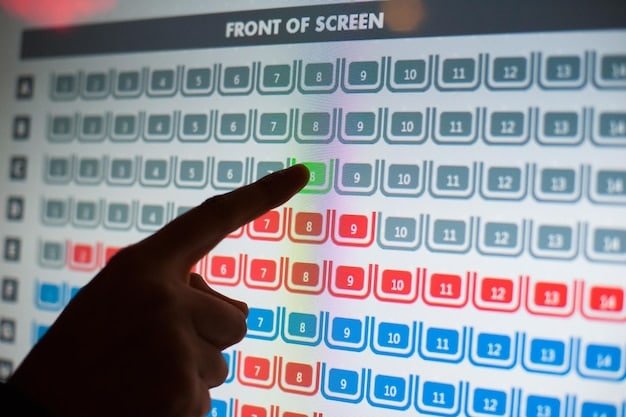 A close-up shot of a computer screen displaying a credit score simulator interface. The image highlights key elements such as input fields, prediction results, and a disclaimer section.