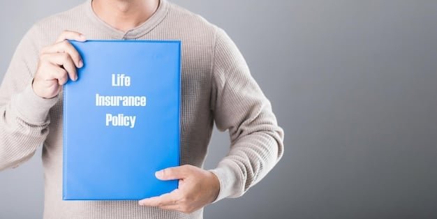 A close-up of hands holding insurance policy documents, highlighting the importance of understanding the details of coverage.